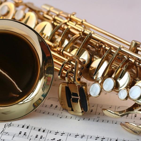 Photo of saxophone